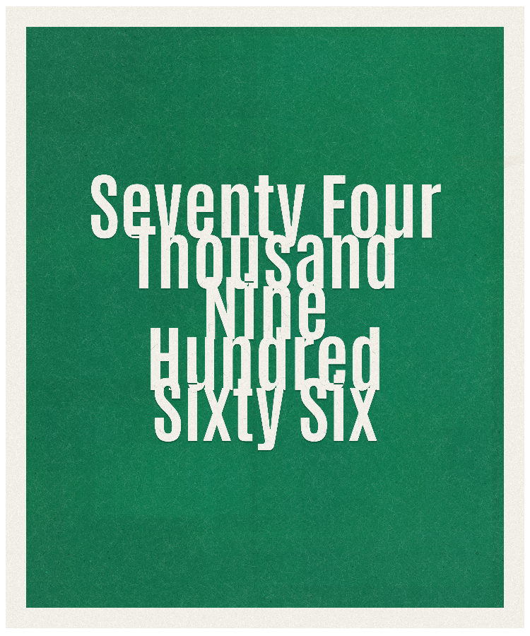 Count #74966