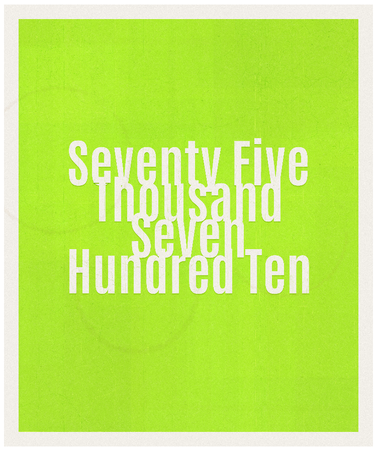 Count #75710