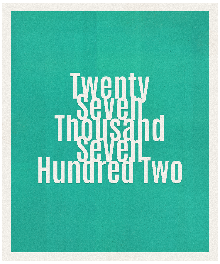 Count #27702