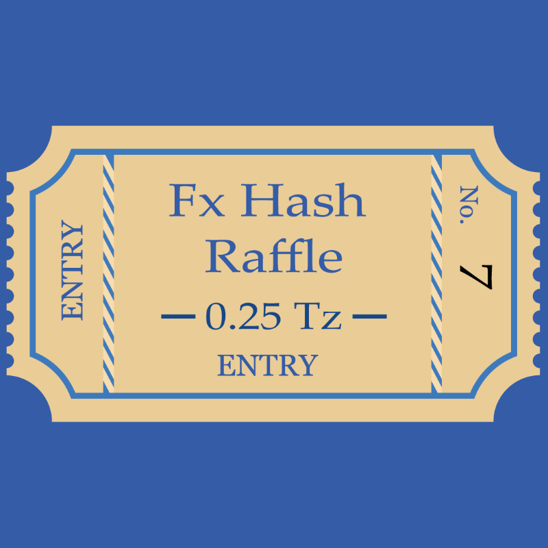 Tezos Raffle Ticket #5