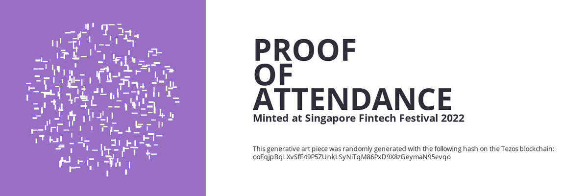 SFF2022 Proof of Attendance Token #807