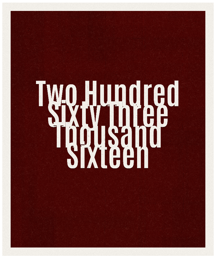 Count #263016