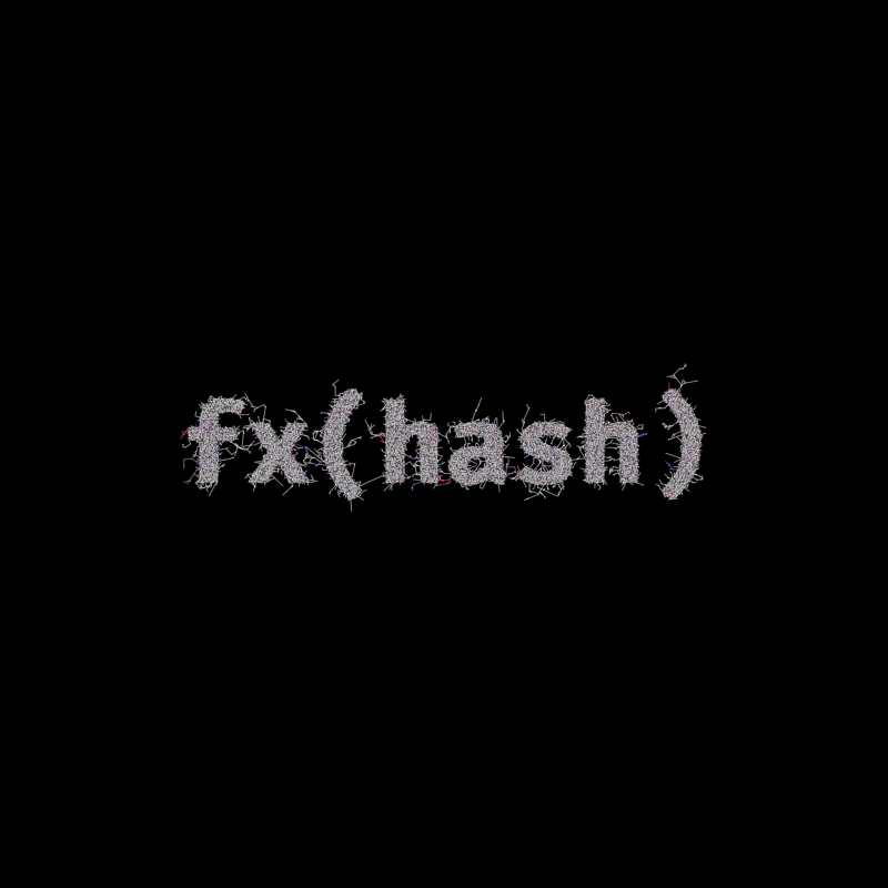 FXHASH Generative Logo #762