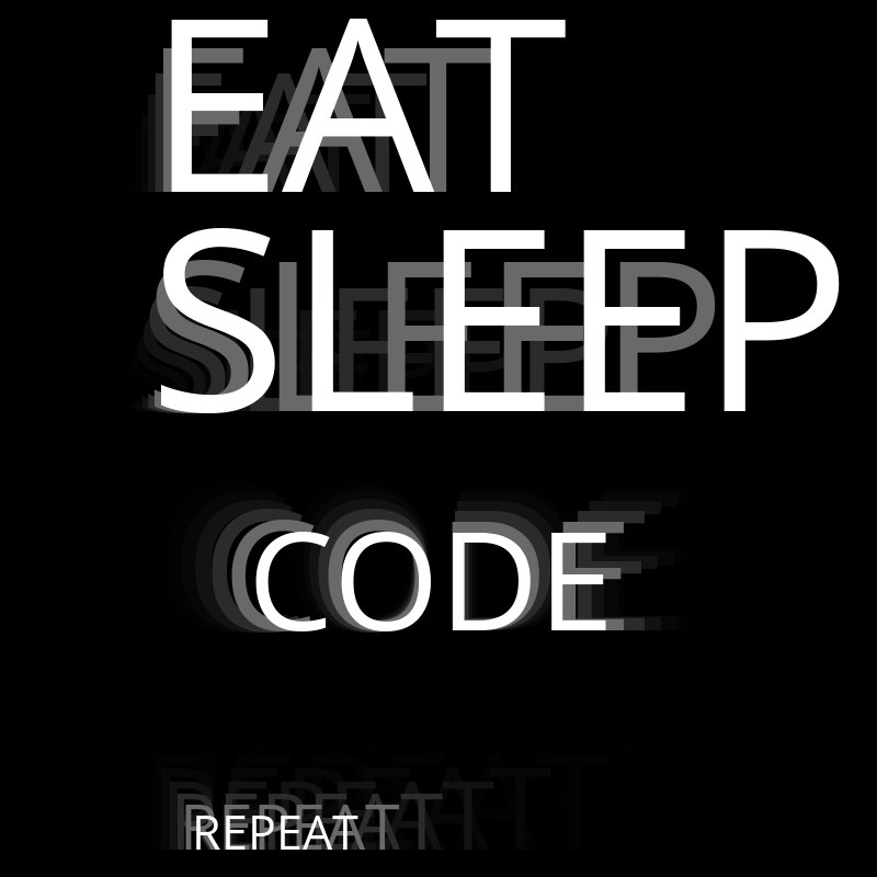 Eat Sleep Code Repeat #29