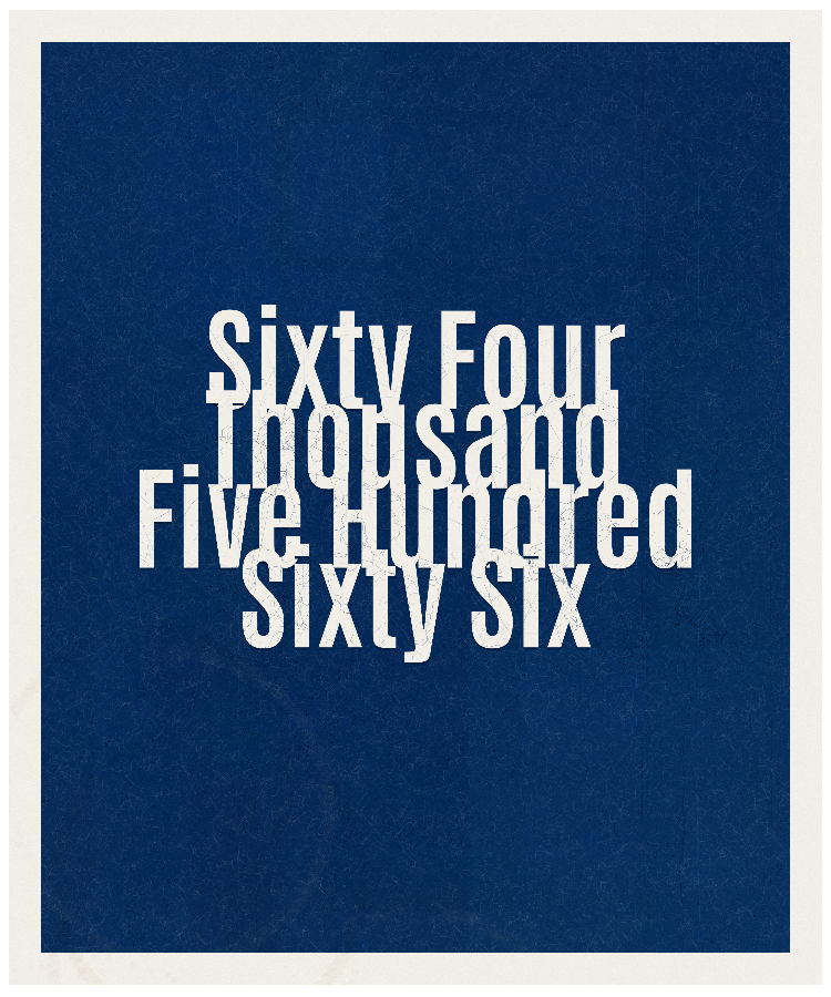 Count #64566