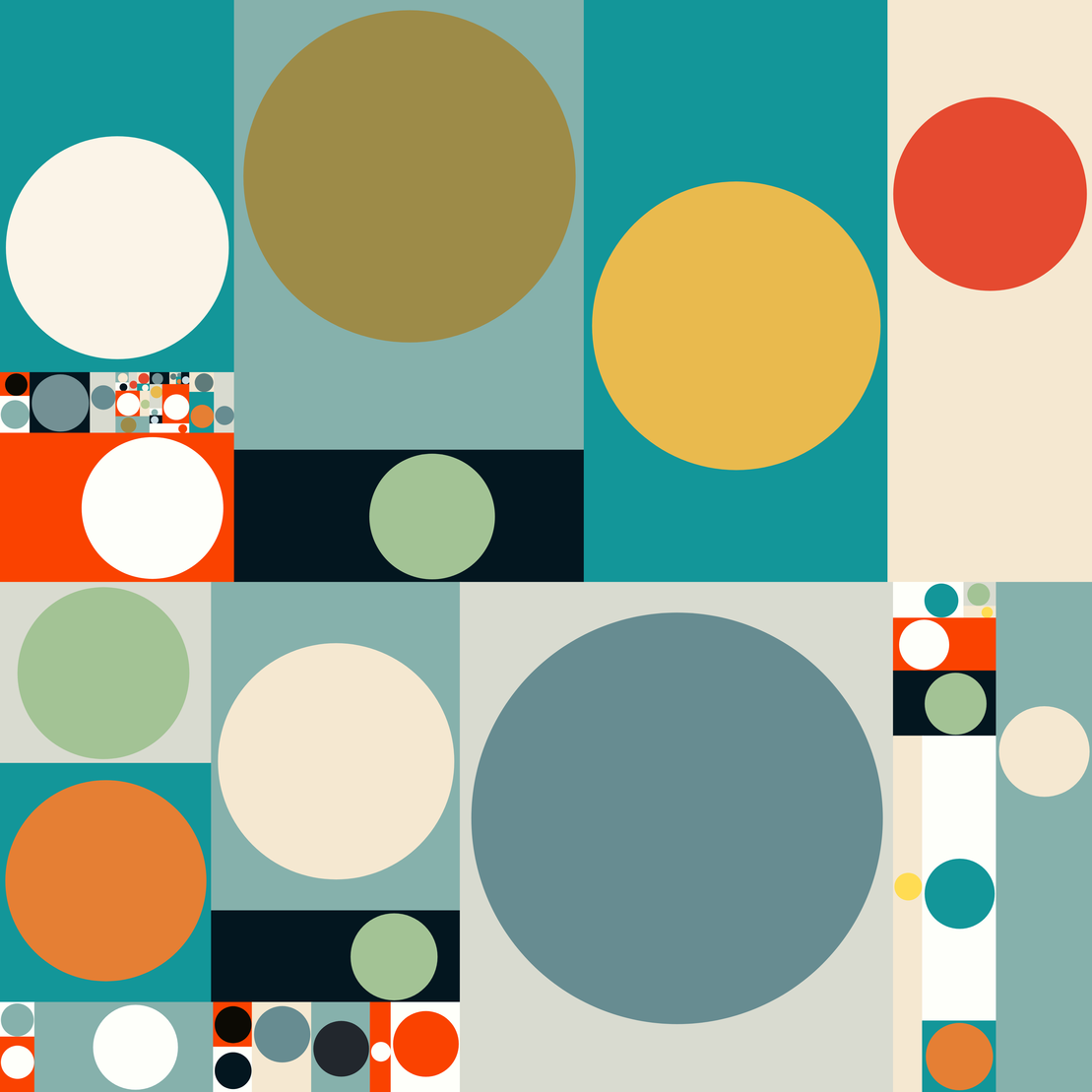 An Increasing Series Of Dots #54