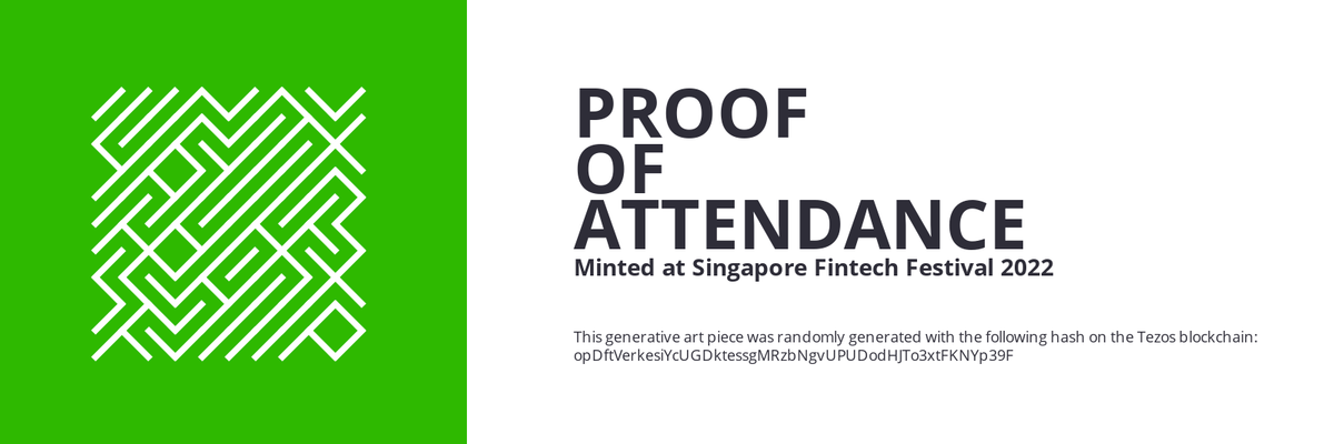 SFF2022 Proof of Attendance Token #323