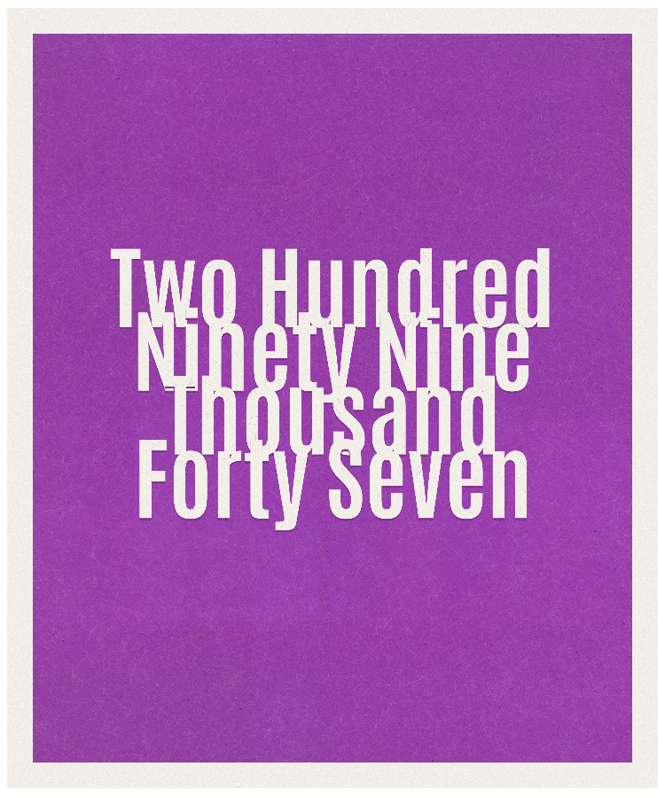 Count #299047