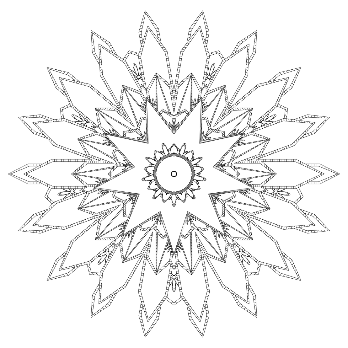 LL21 Mandala #860