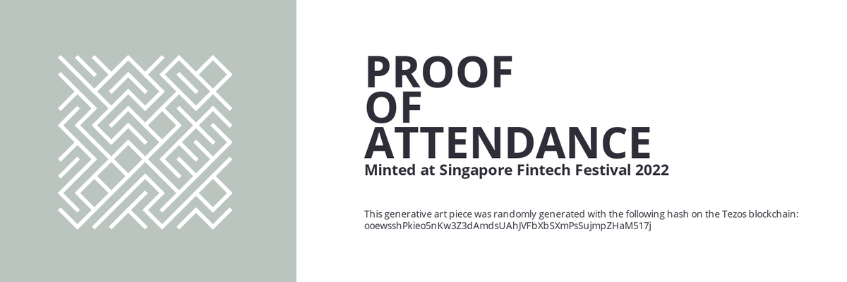 SFF2022 Proof of Attendance Token #1086