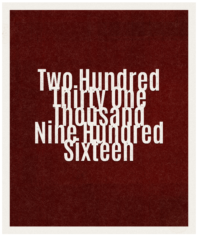 Count #231916