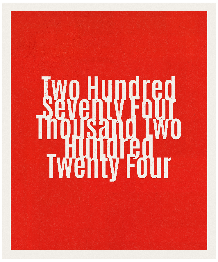 Count #274224