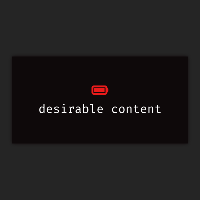 desirable content #35