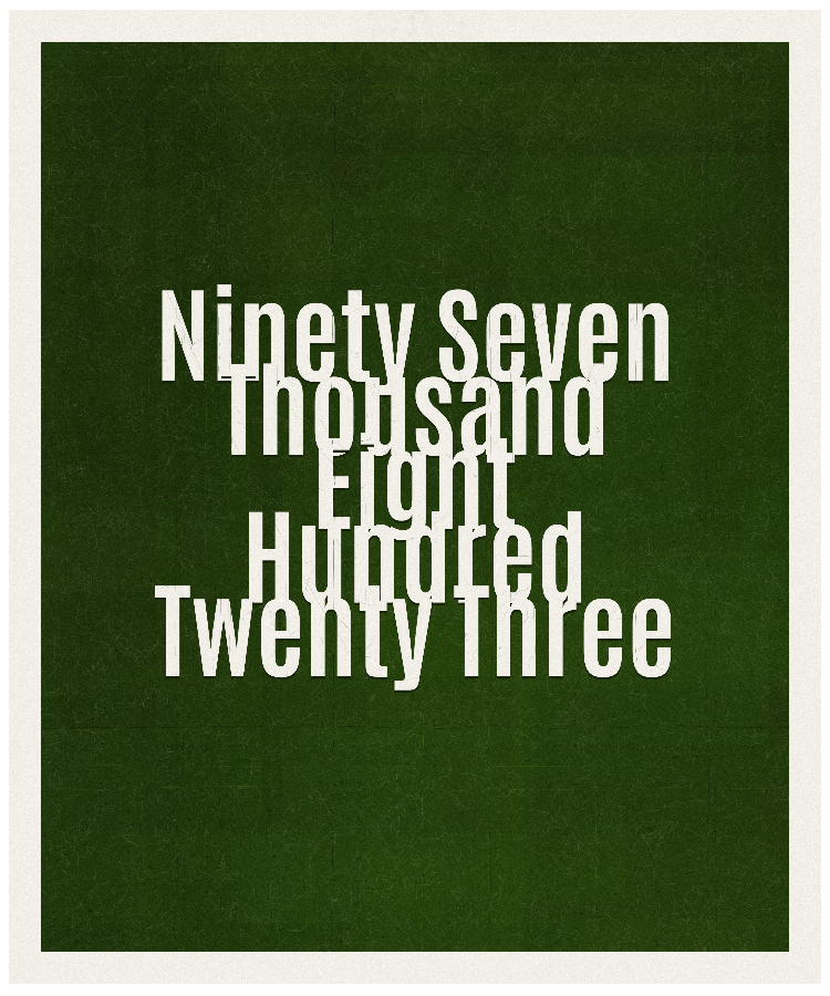 Count #97823