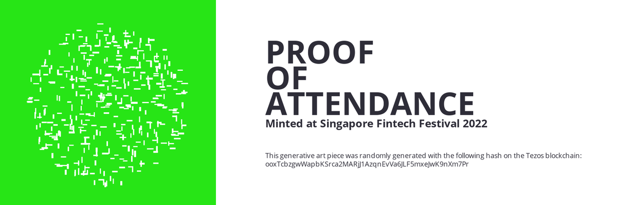 SFF2022 Proof of Attendance Token #846