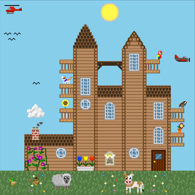 2D Mansion #386