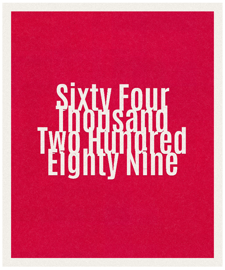 Count #64289