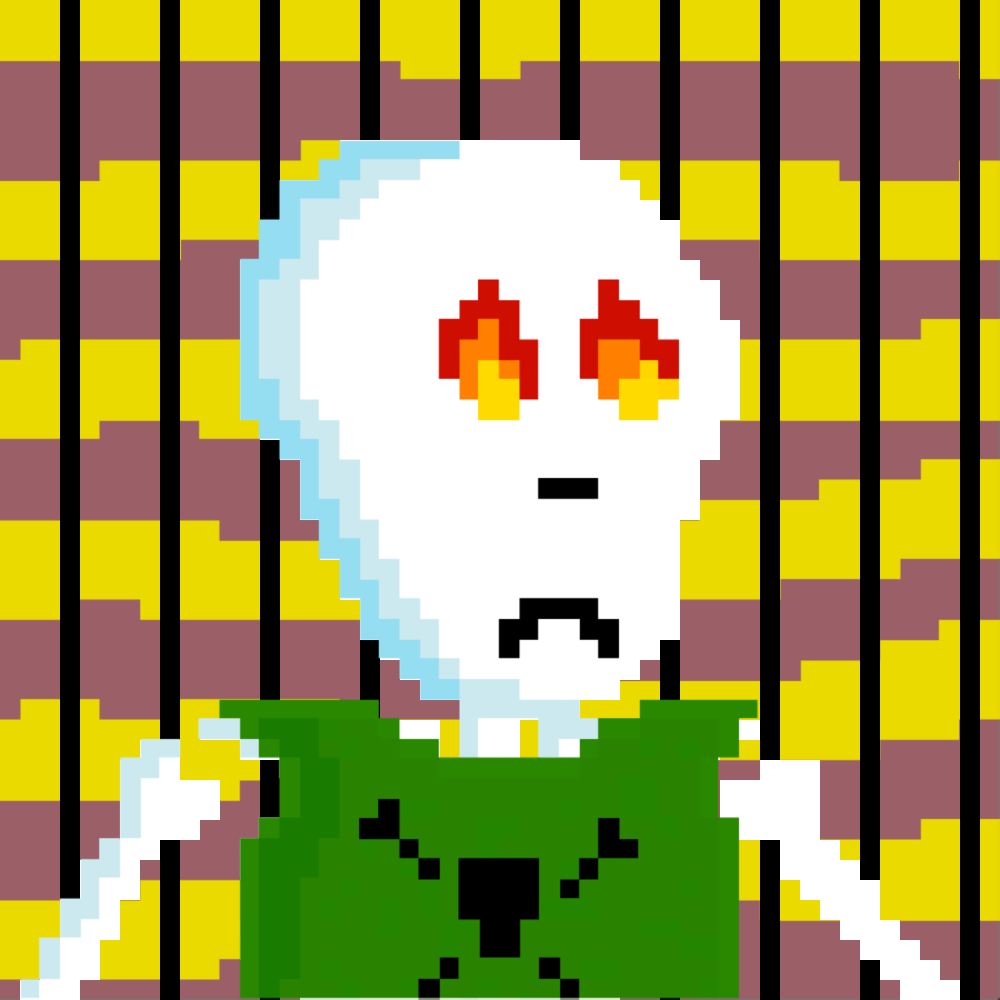 PIXEL SKULLETTI 1 #19