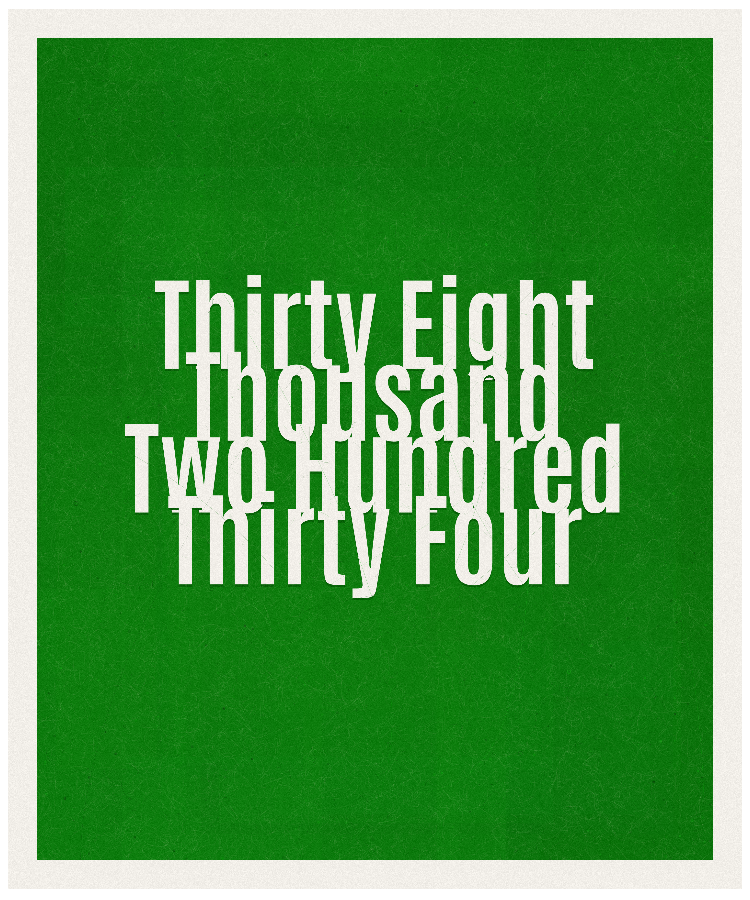 Count #38234