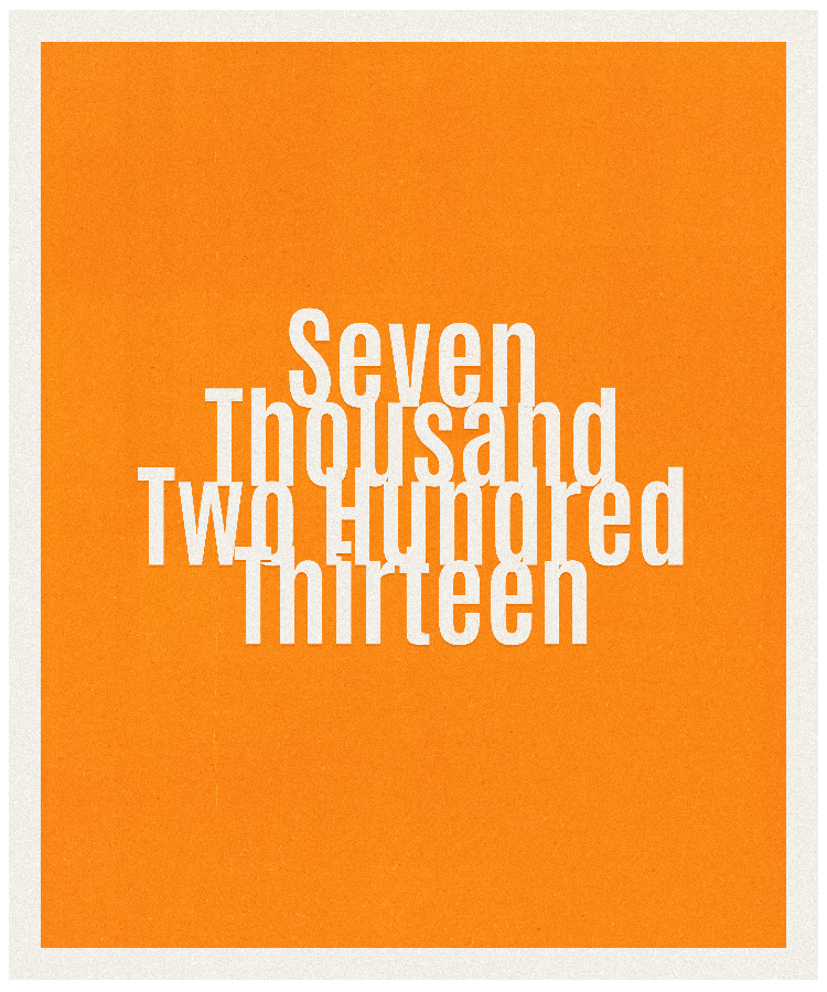 Count #7213
