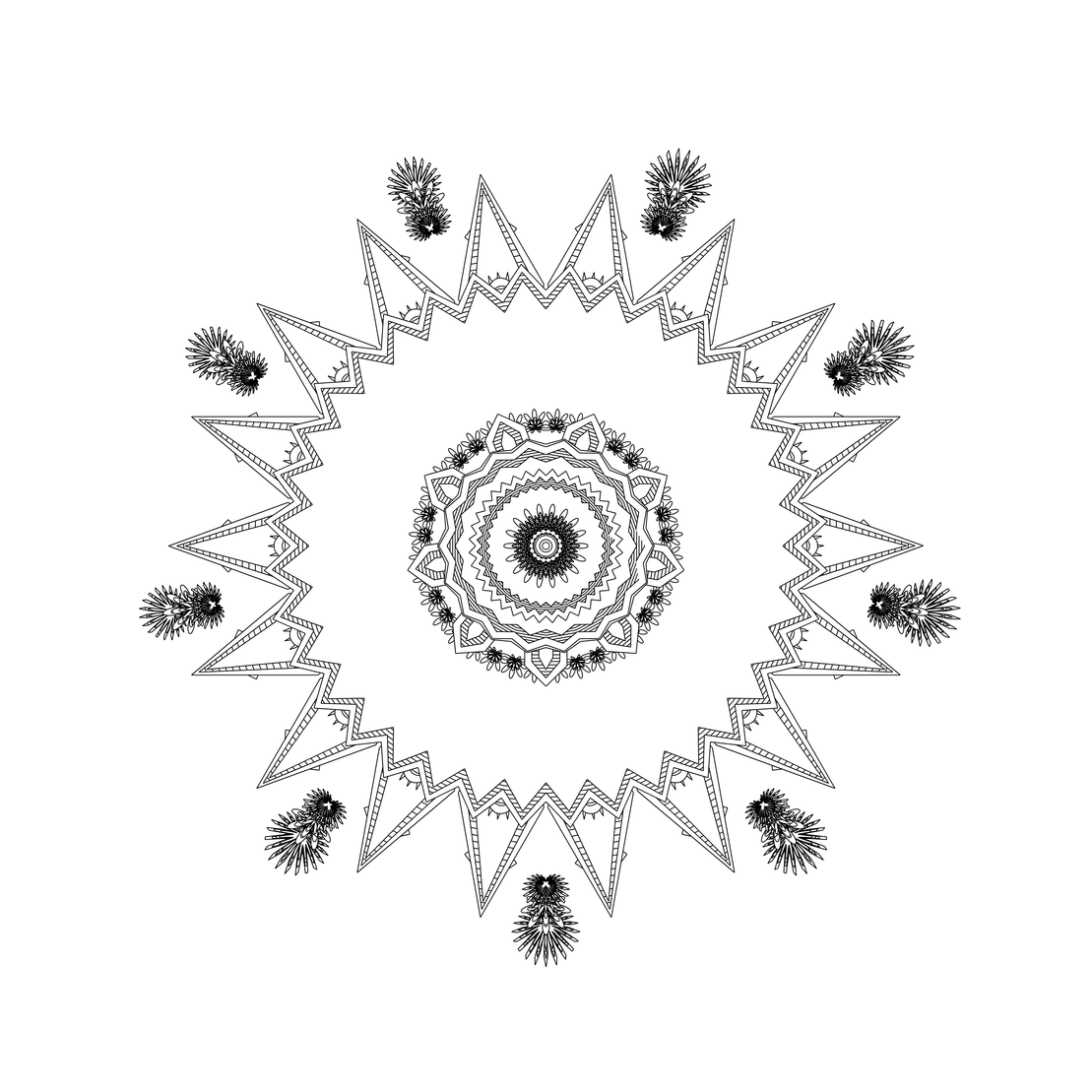 LL21 Mandala #572