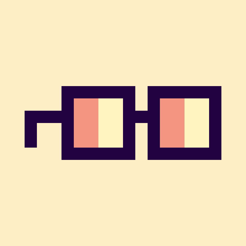 Coded Nouns Glasses #35