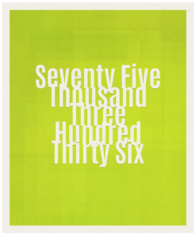 Count #75336