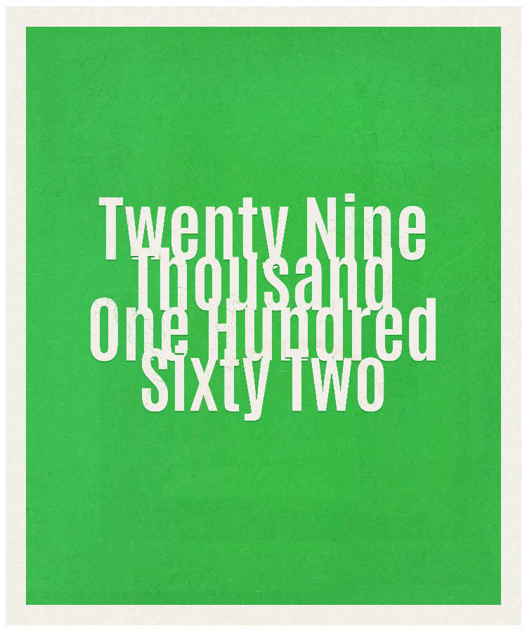 Count #29162