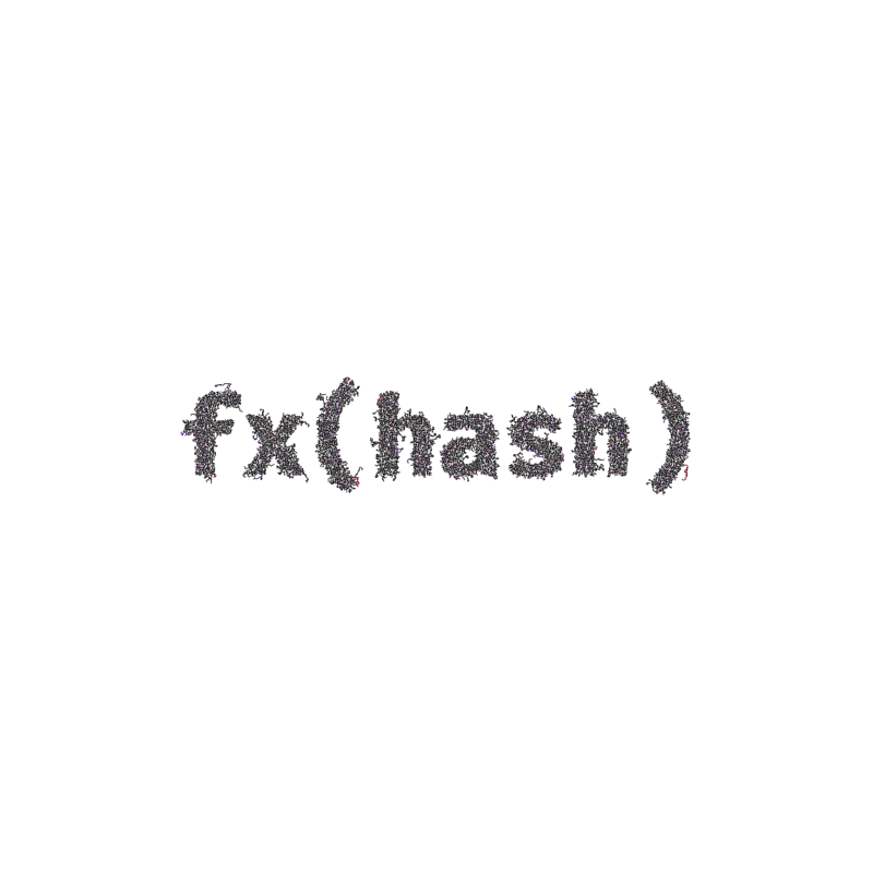 FXHASH Logo with Features #77