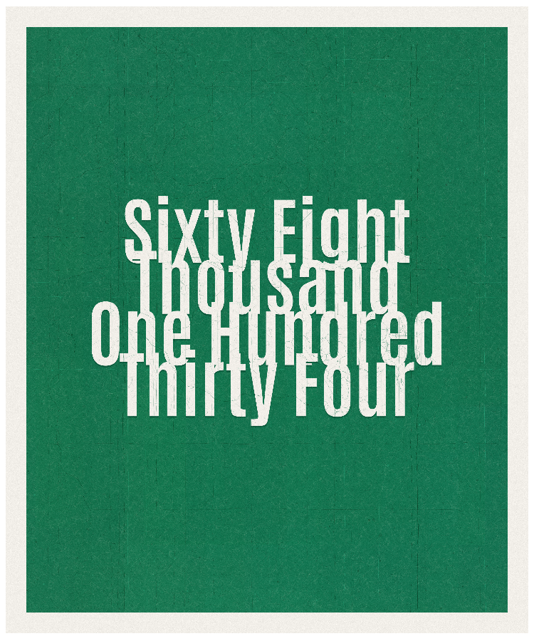 Count #68134