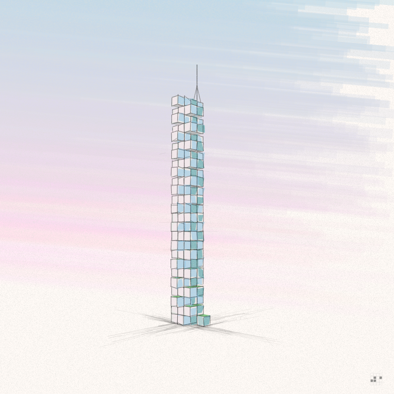 Cellular Skyscrapers #213