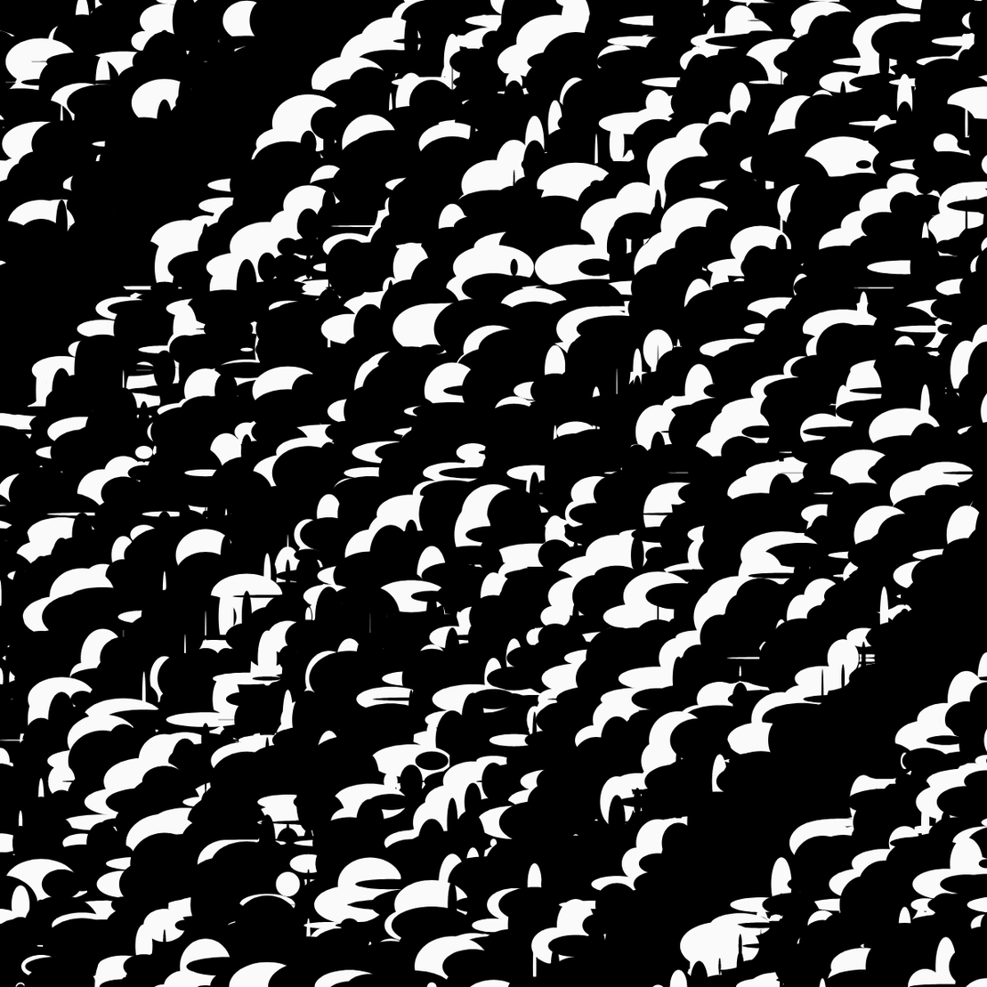 ElementaryCellularAutomatonMadeOfEllipses #125