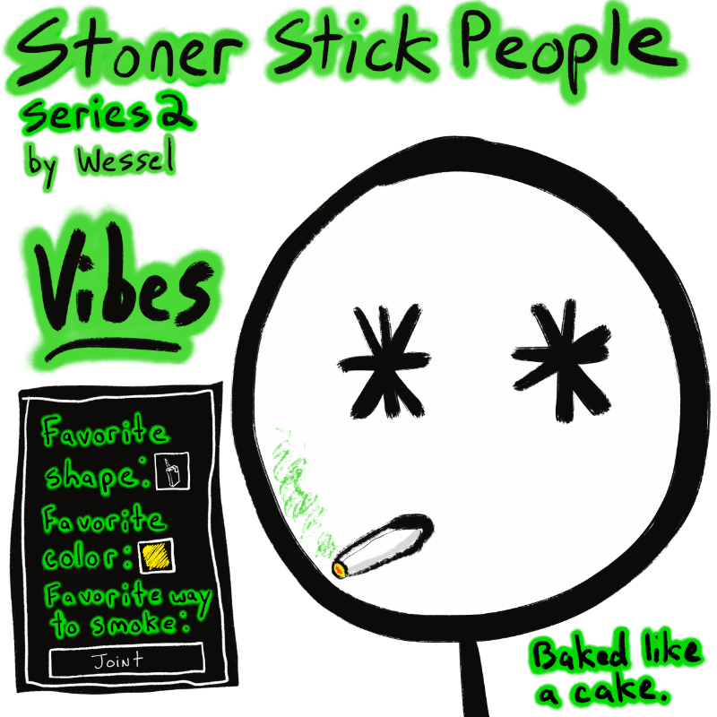 Stoner Stick People Series 2 #15