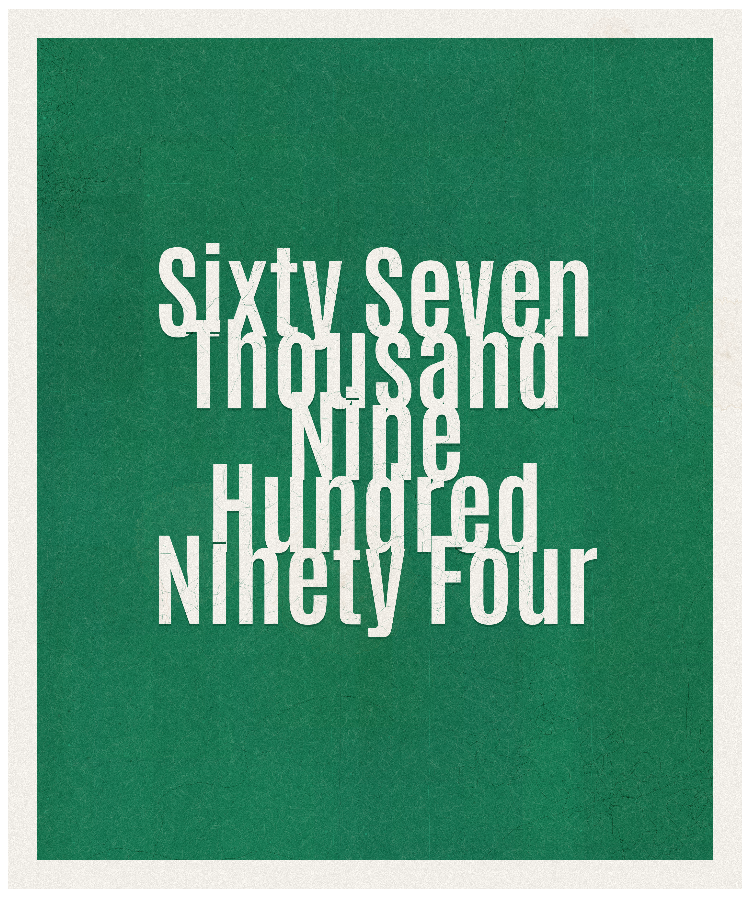 Count #67994