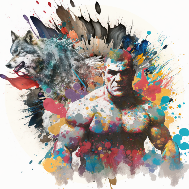 The Wolf and The Wrestler Bloke  #14