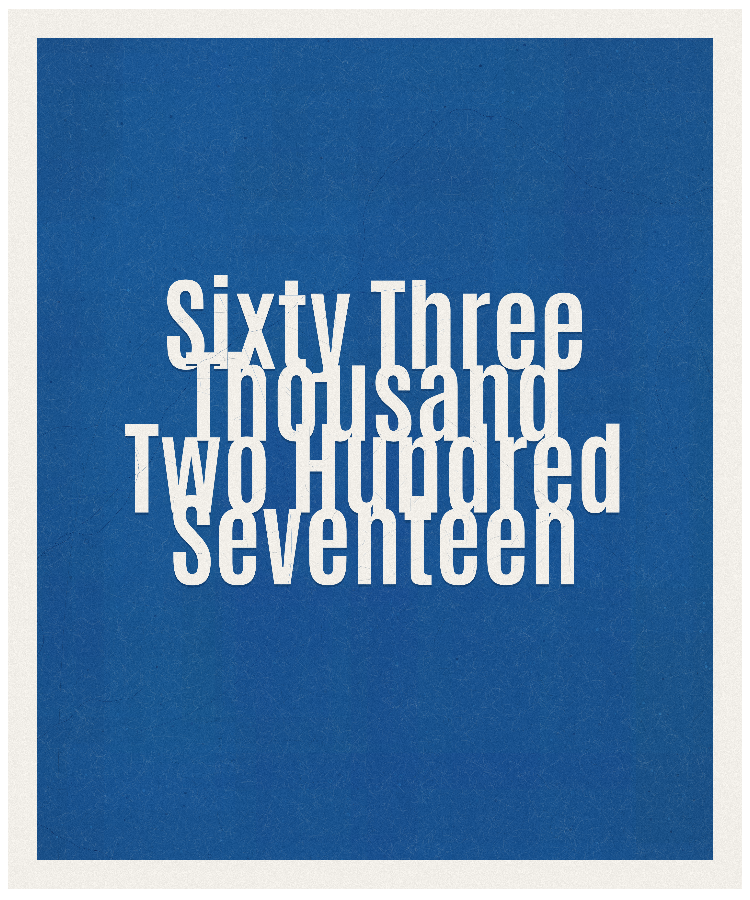 Count #63217