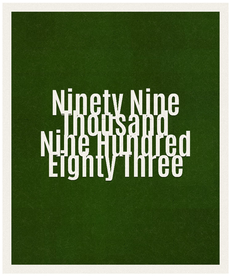 Count #99983