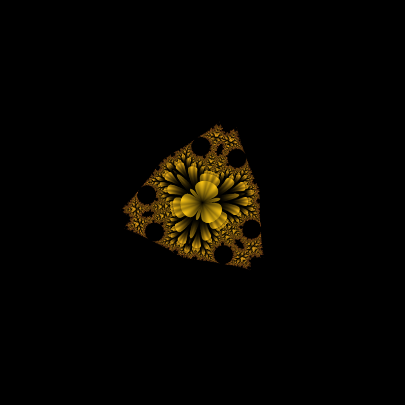 Fractal Flower #213