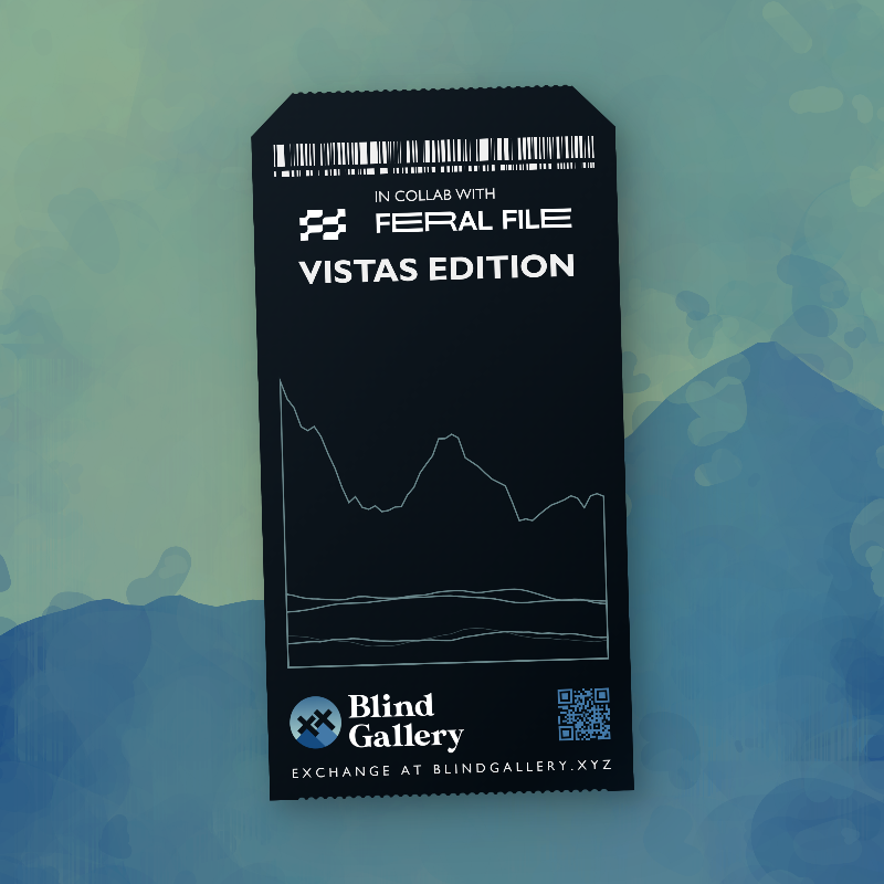 Blind Gallery Mint Pass (Vistas Edition) #34