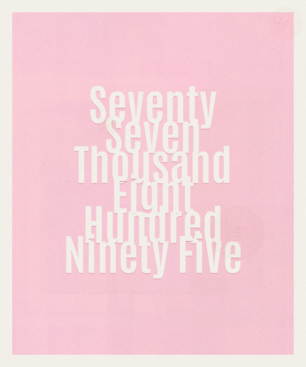 Count #77895