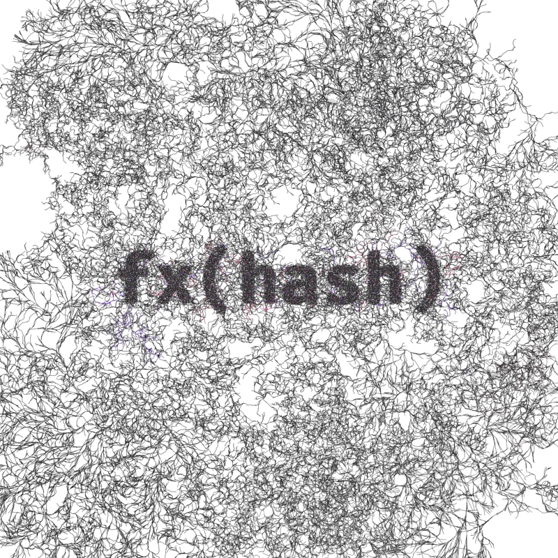 FXHASH Generative Logo #255