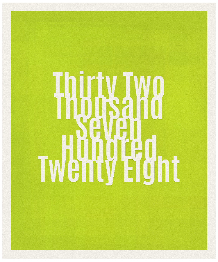 Count #32728
