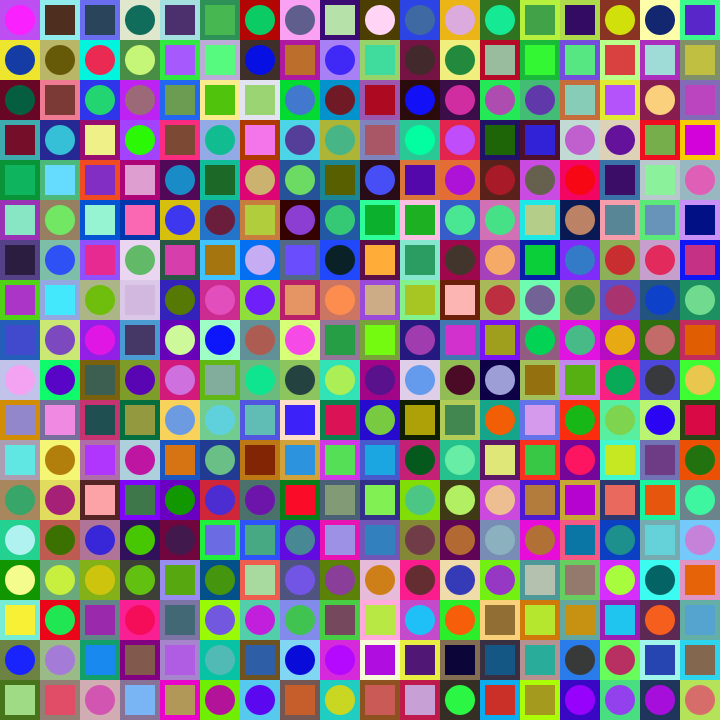 Square Dot Composition #299