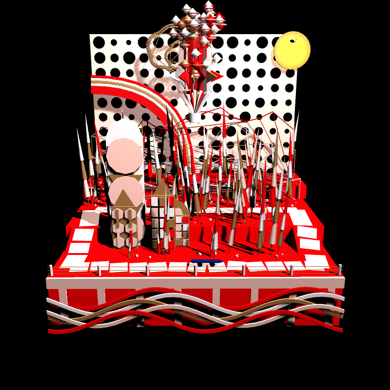 Paper Art 3D #248