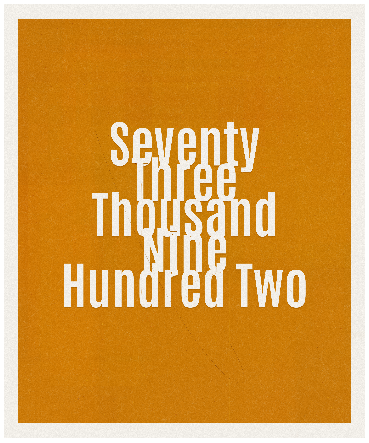 Count #73902