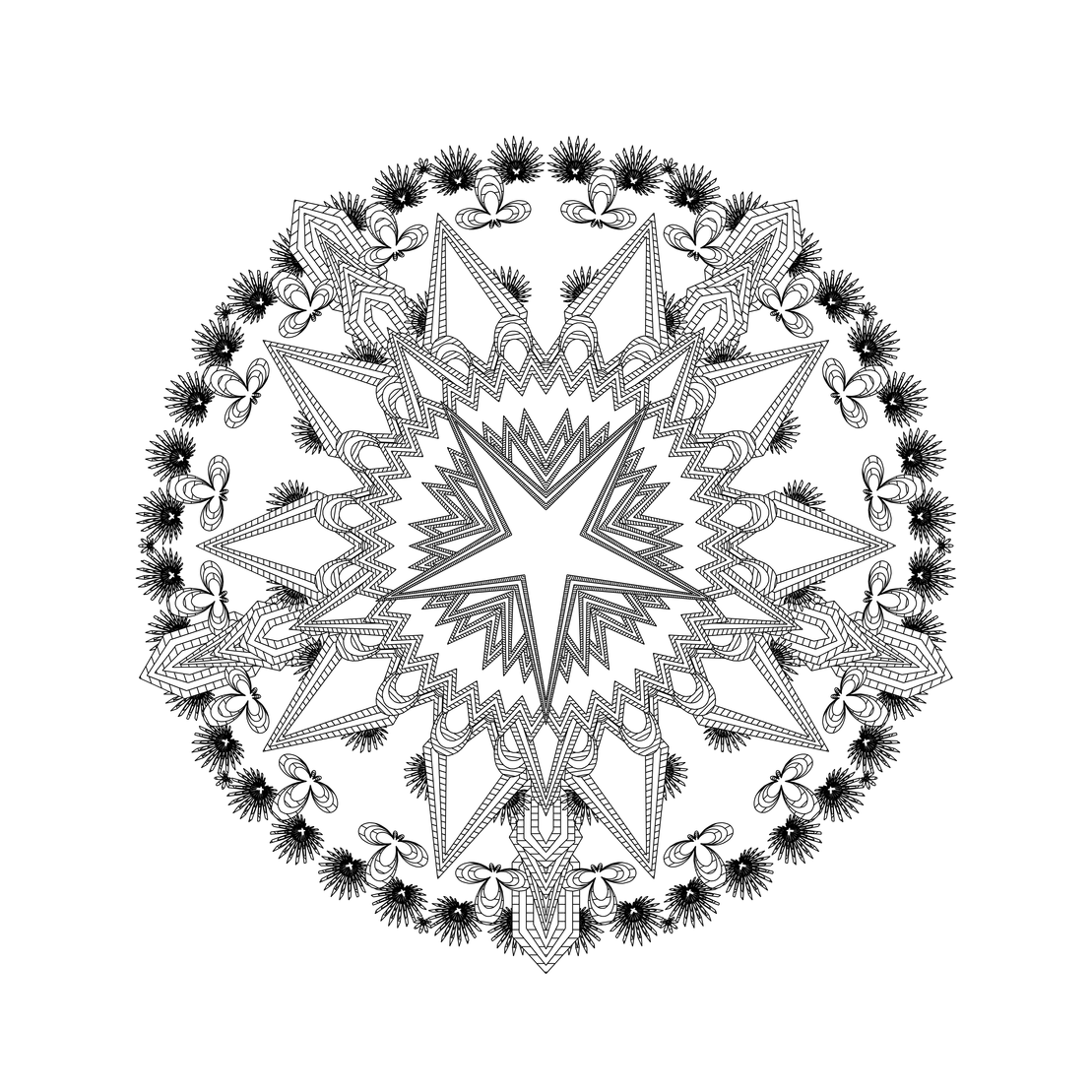 LL21 Mandala #468