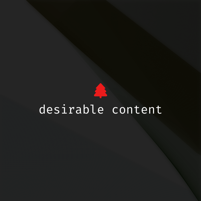 desirable content #1