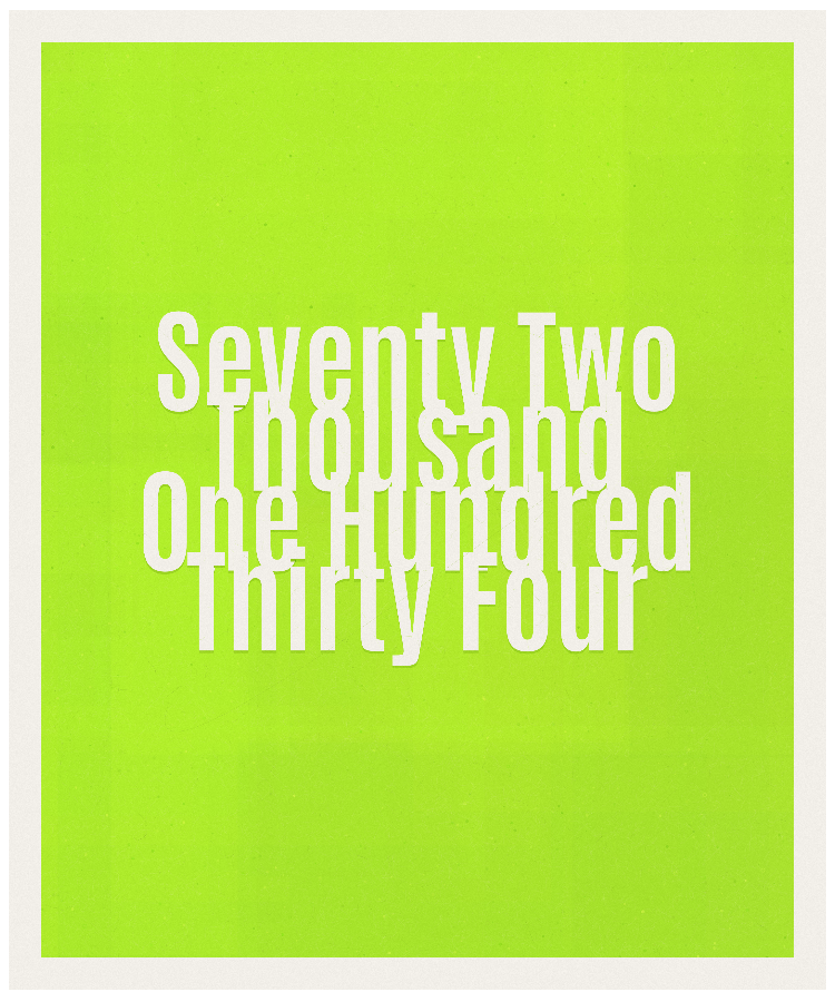 Count #72134