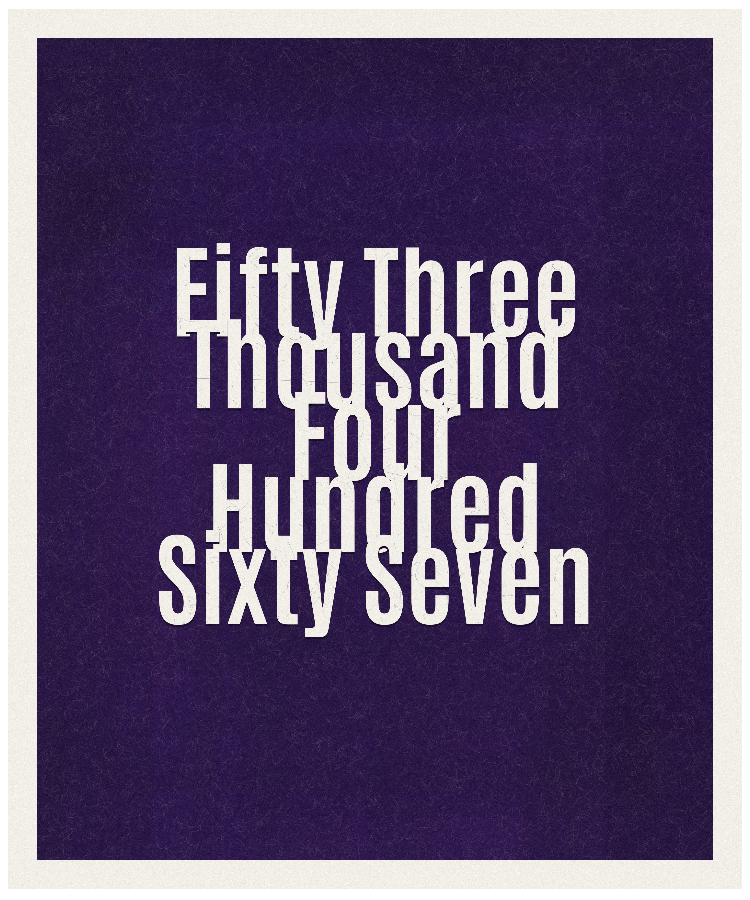 Count #53467