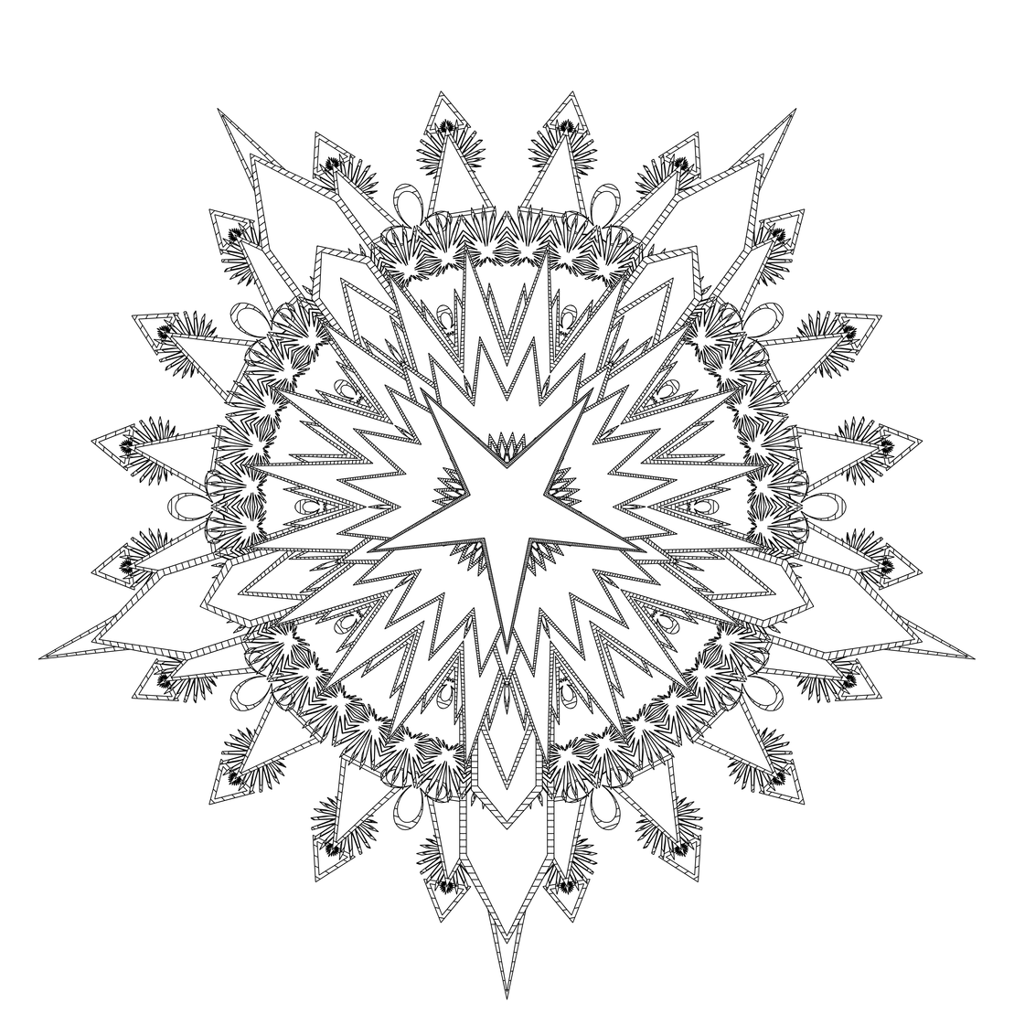 LL21 Mandala #545